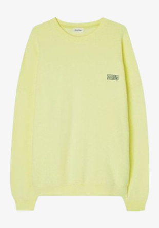 American Vintage - Izubird Sweatshirt Lemon curd