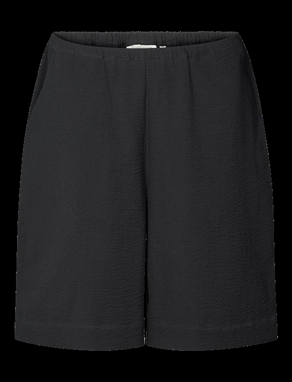 Studio feder - Norah shorts seerscuker Black