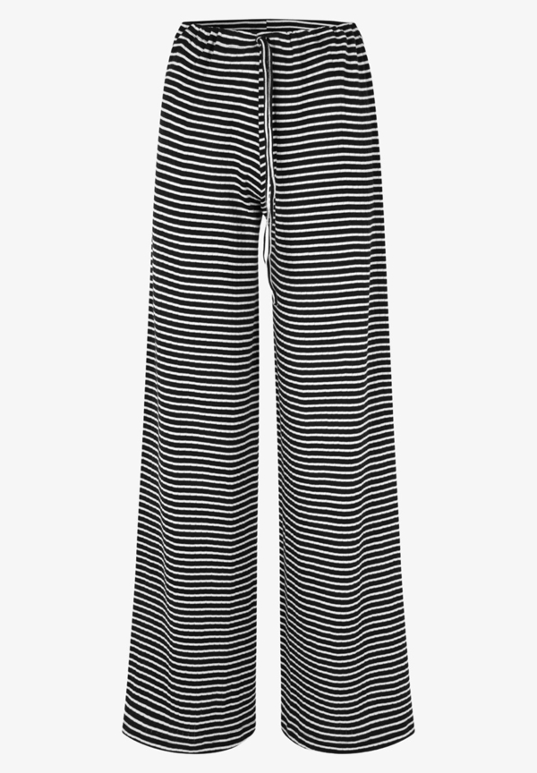 NPS - 101 Nova pants stripes black/ecru