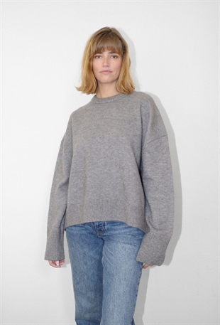Boii - Olol O-neck Middle grey
