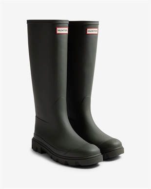 Hunter - Downpour tall boot Dark olive
