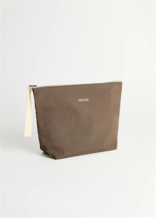 Aiayu - Pouch heavy poplin Earth