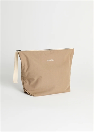 Aiayu - Pouch heavy poplin Light earth