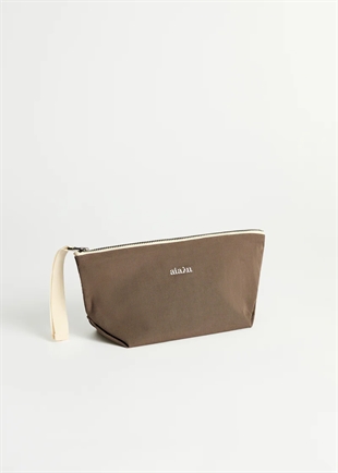 Aiayu - Pouch mini heavy poplin Earth