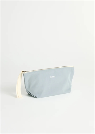 Aiayu - Pouch mini heavy poplin Pracific