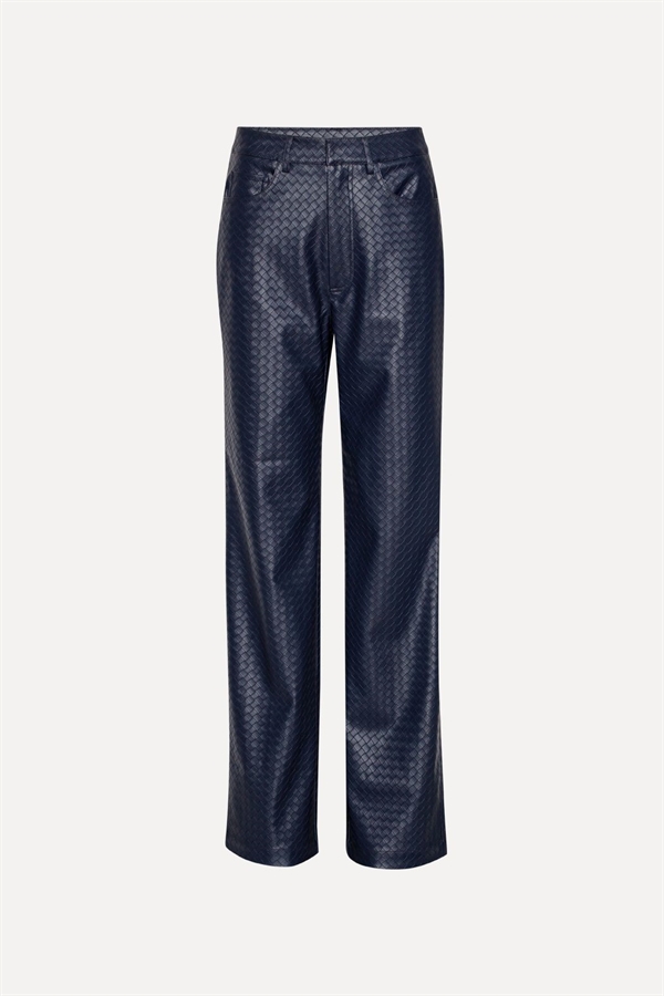 Rotate - Straight braided pants Sky captain