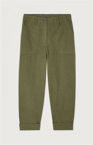 American Vintage - Rygybay trousers Khaki