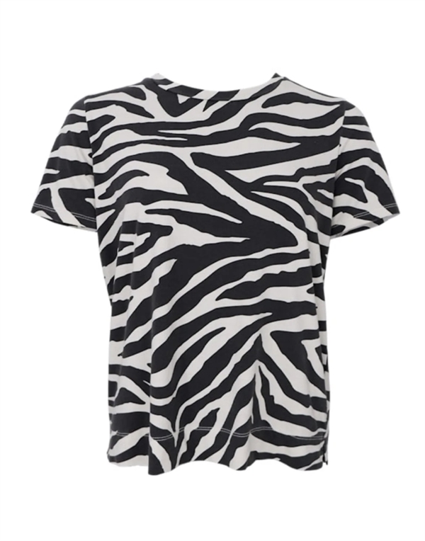 Black Colour - BCzelda S/S t-shirt Zebra