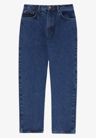 Skall Studio - Straight leg jeans Mid blue denim