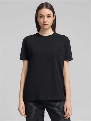 Replay - T-shirt pocket Black 