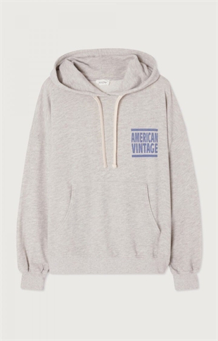 American Vintage - Zofbay hoodie Heather grey