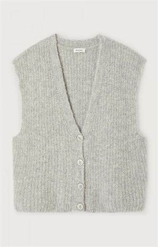 American vintage - Zolly vest Heather grey
