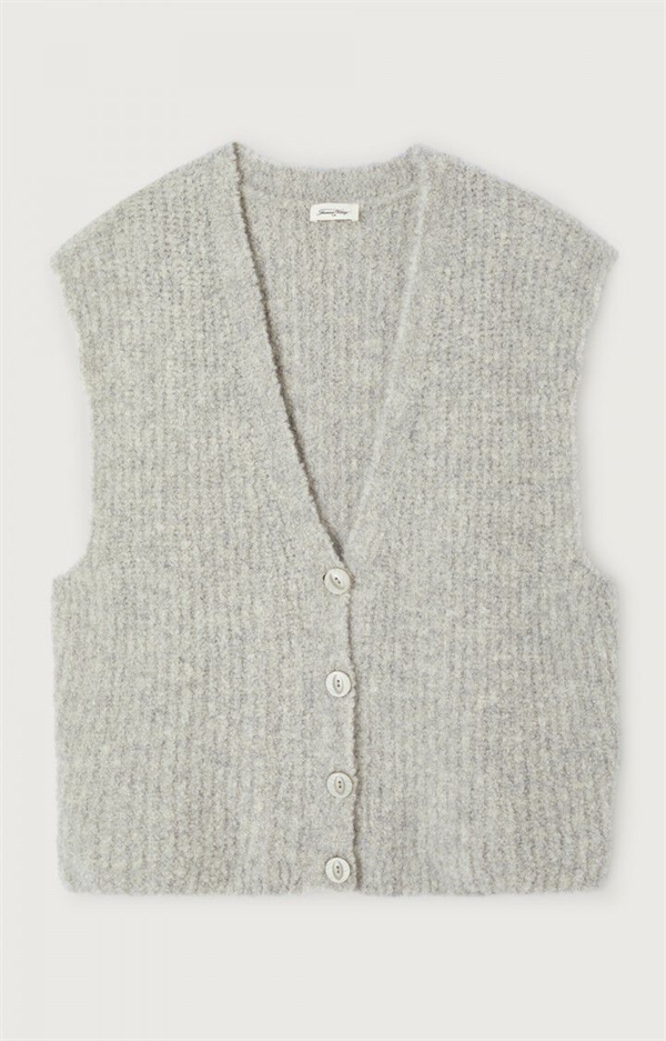American vintage - Zolly vest Heather grey