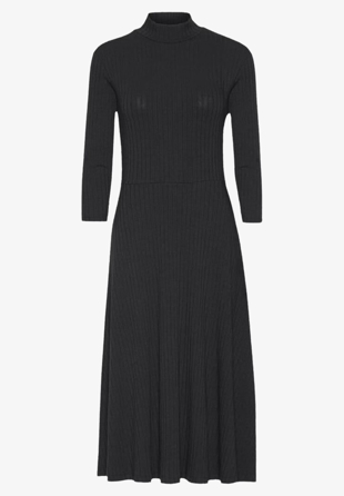 Basic Apparel - Zinnia Long Dress Black