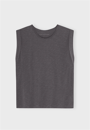 Moshi Moshi mind - Accept tank top Dark grey
