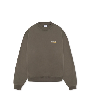Bareen - Oversized crewneck Moto Stone grey