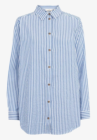 Basic Apparel - Anisse Shirt Limoges/Bright White