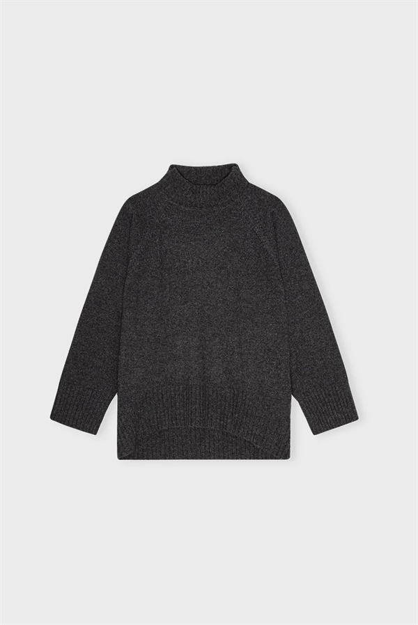 Moshi moshi mind - Aster knit Charcoal melange