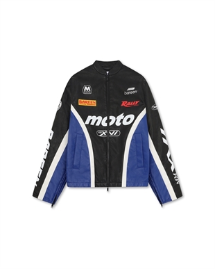 Bareen - Faux leather moto jacket 