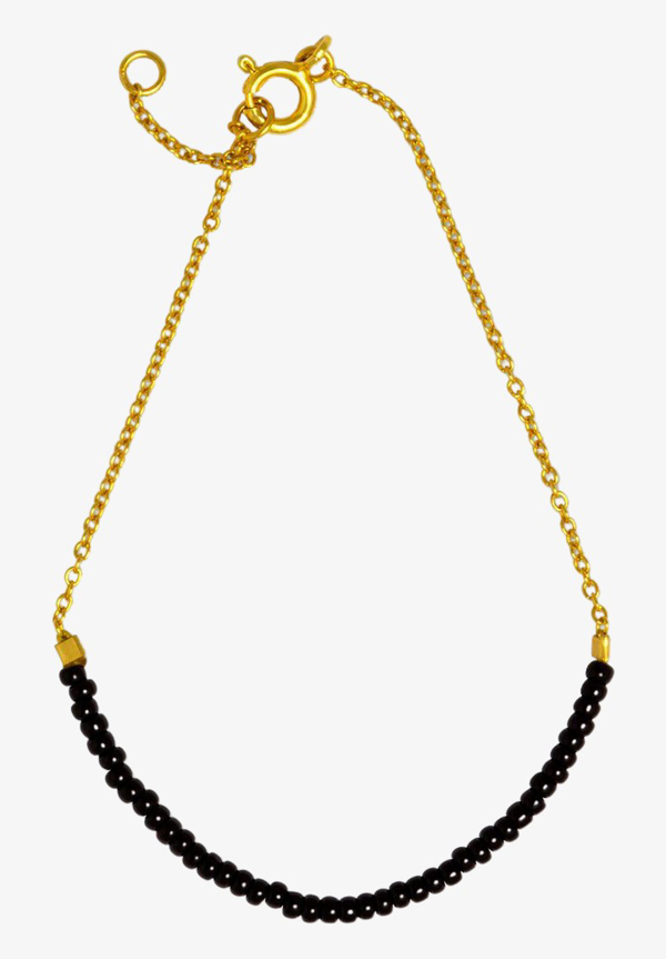Lulu Copenhagen - Bracelet Gold/Black