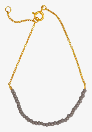 Lulu Copenhagen - Bracelet Gold/Grey