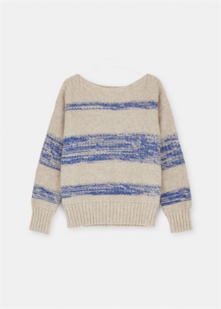 Aiayu - Brooke sweater Mix bright Blue