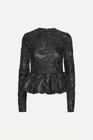 Rotate - Sequins bubble top 