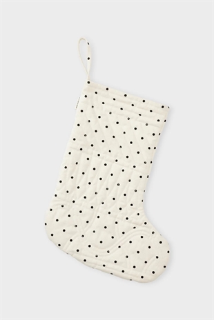 Moshi moshi mind - Dotted Christmas stocking 