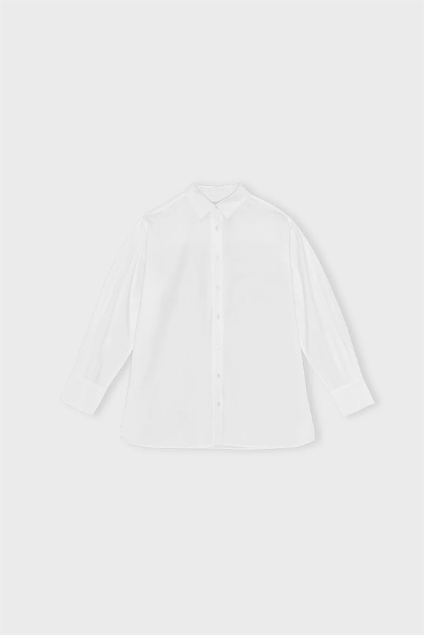 Moshi moshi mind - Clean shirt poplin White