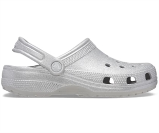Crocs - Classic clog Silver glitter