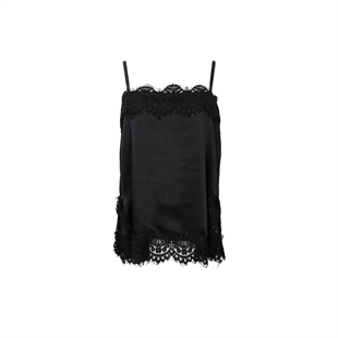 Black colour - BCevie lace strap top Black