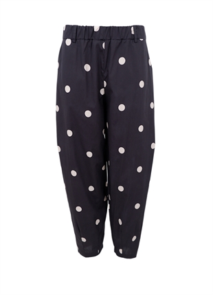Black colour - Bcabbie barrel pant Black dot