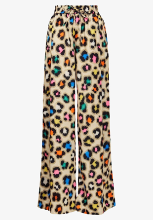 Essentiel Antwerp - Dili pants multicolor leopard print