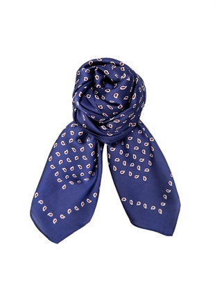 Black colour - BCmeira mini scarf Navy