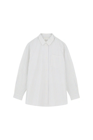 Skall - Edgar shirt Yellow/blue