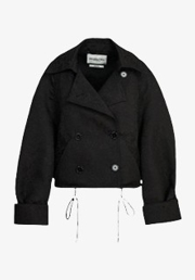 Essentiel Antwerp - Eyvette oversized jacket Black
