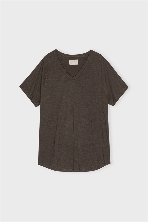 Moshi moshi mind - Favourite tee Dark brown
