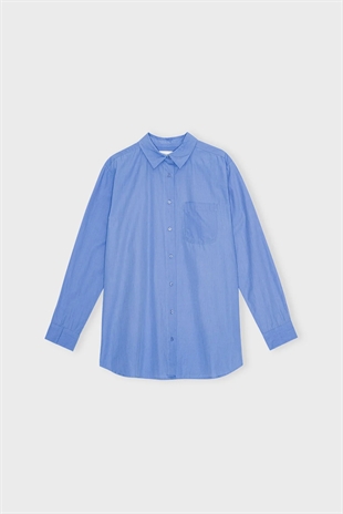 Moshi moshi mind - Gaia shirt Heaven blue