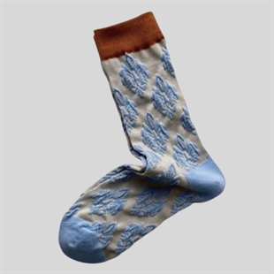 Plissé - Andora sock Blue