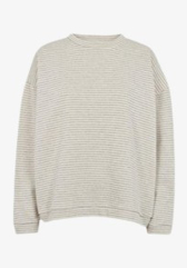 Basic Apparel - Katy Sweat Shirt Whisper white/grey melange