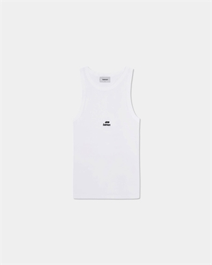 Bareen - Rib tank top White