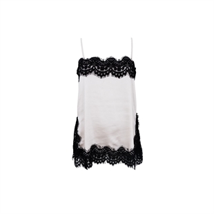 Black colour - BCevie lace strap top Pearl