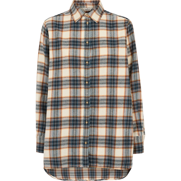 Basic apparel - Lula oversized shirt Copen blue/birch