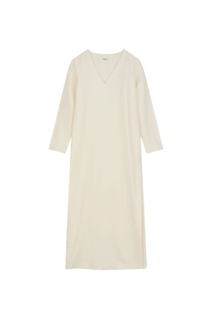 Skall - Marseille dress Ivory