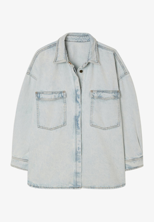 American Vintage - Joybird Denimskjorte Winter Bleached