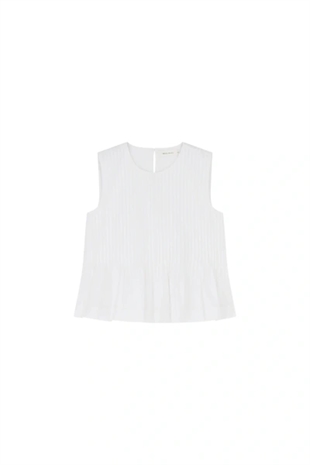 Skall - Pavlova top Optic white