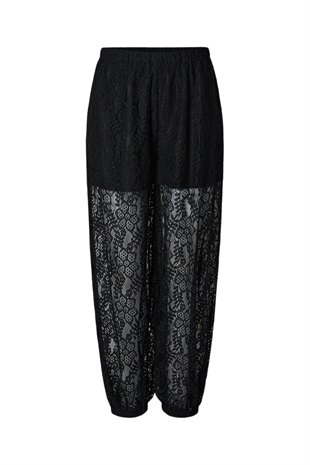 Pieces - PCaline balloon lace pants 