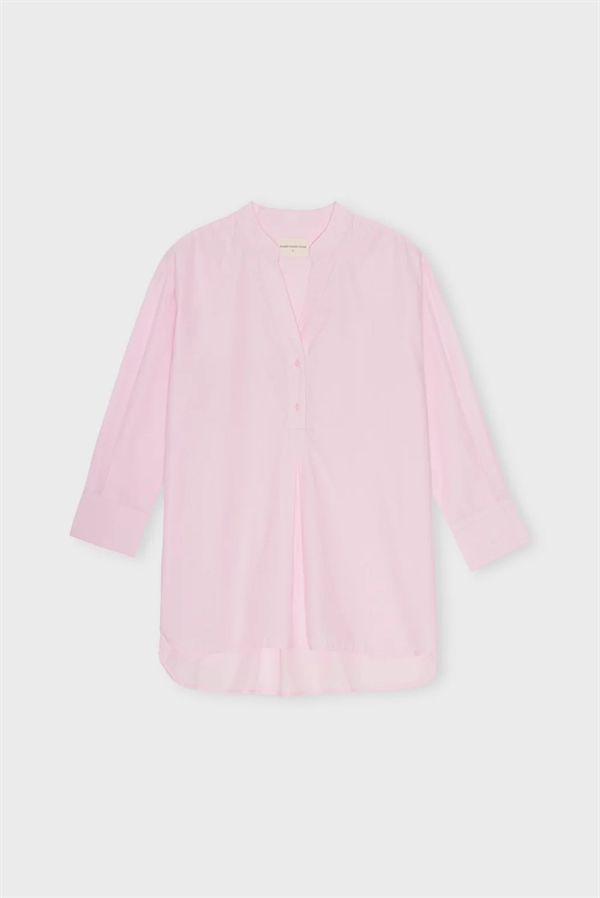 Moshi moshi mind - Posy shirt chambray Light pink