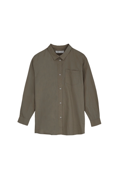 Skall studio - Edgar shirt Cold brown