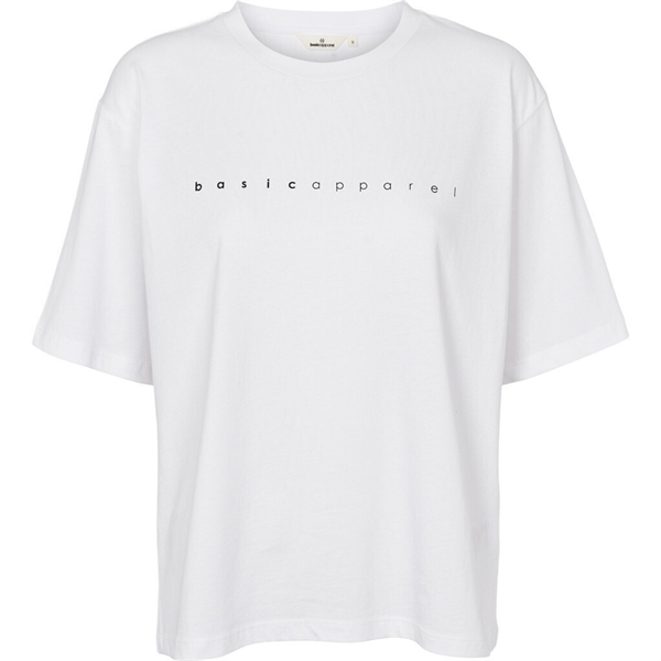 Basic apparel - Raja logo tee White